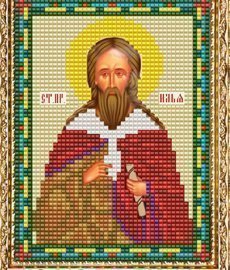 Набор для вышивания бисером ВБ-199 "Икона Святого Ильи" Набор для вышивания бисером ВБ-199 "Икона Святого Ильи"