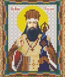 Набор для вышивания бисером ВБ-262 "Икона Св. Епископа Тихона"