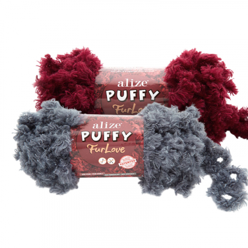 Пряжа Alize Puffy Furlove