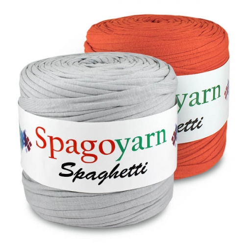 Трикотажная пряжа Spagoyarn Spaghetti Трикотажная пряжа Spagoyarn Spaghetti