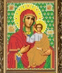 Рисунок на ткани для вышивания бисером 314М "Прсв.Богородица Смоленская"