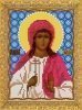 Рисунок на ткани для вышивания бисером 732М "Святая Мца Алла"