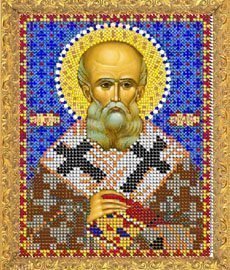 Рисунок на ткани для вышивания бисером 764М "Святой Григорий" Рисунок на ткани для вышивания бисером 764М "Святой Григорий"