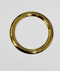 Кольцо металлическое №1902 золото