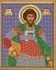 Рисунок на ткани для вышивания бисером Бис 780 "Святой Феодор Стратилат"