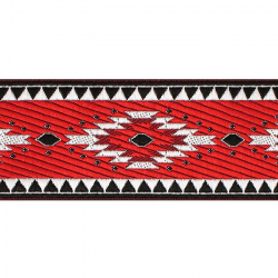 Тесьма жаккард №R4685 ш.5 см 1/9 м