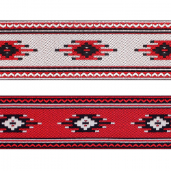 Тесьма жаккард №R4687 ш.5 см 1/9 м