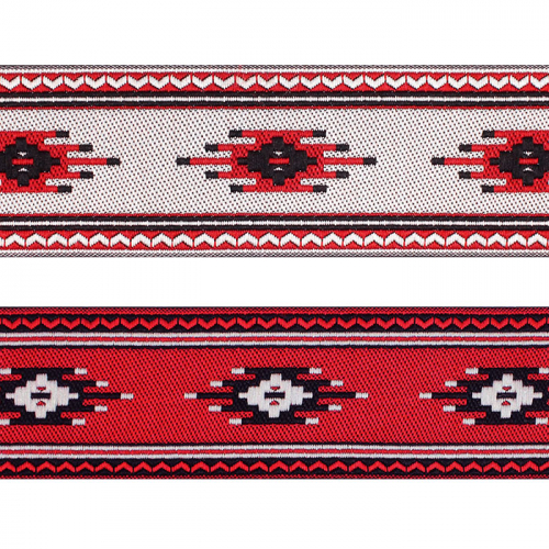 Тесьма жаккард №R4687 ш.5 см 1/9 м Тесьма жаккард №R4687 ш.5 см 1/9 м