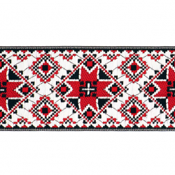 Тесьма жаккард №R4744 ш.5 см 1/9 м