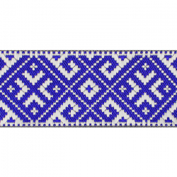Тесьма жаккард №R4754 ш.5 см 1/9 м